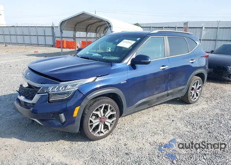 2021 Kia Seltos Sx Turbo from USA, damaged, VIN KNDETCA23M7203251